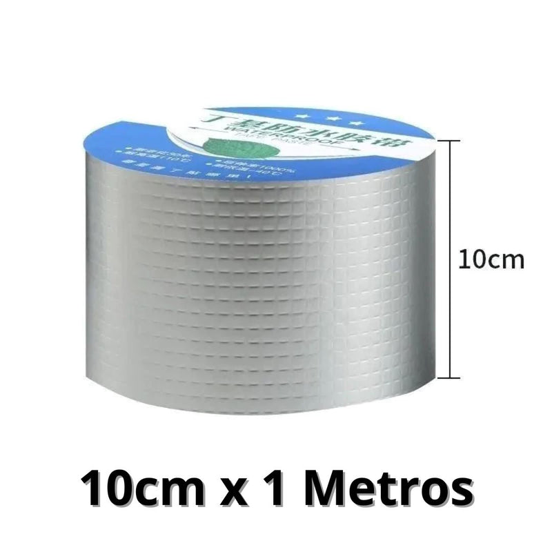 Fita Impermeável | Adesivo Para Vazamentos e Rachaduras Loja Casa Inovare 10cm x 1 Metros 