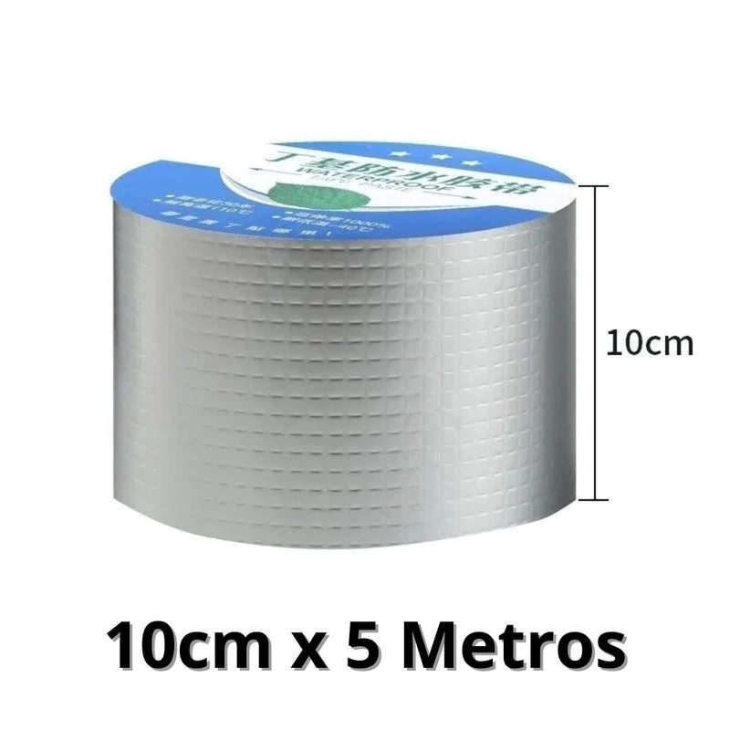 Fita Impermeável | Adesivo Para Vazamentos e Rachaduras Loja Casa Inovare 10cm x 5 Metros 