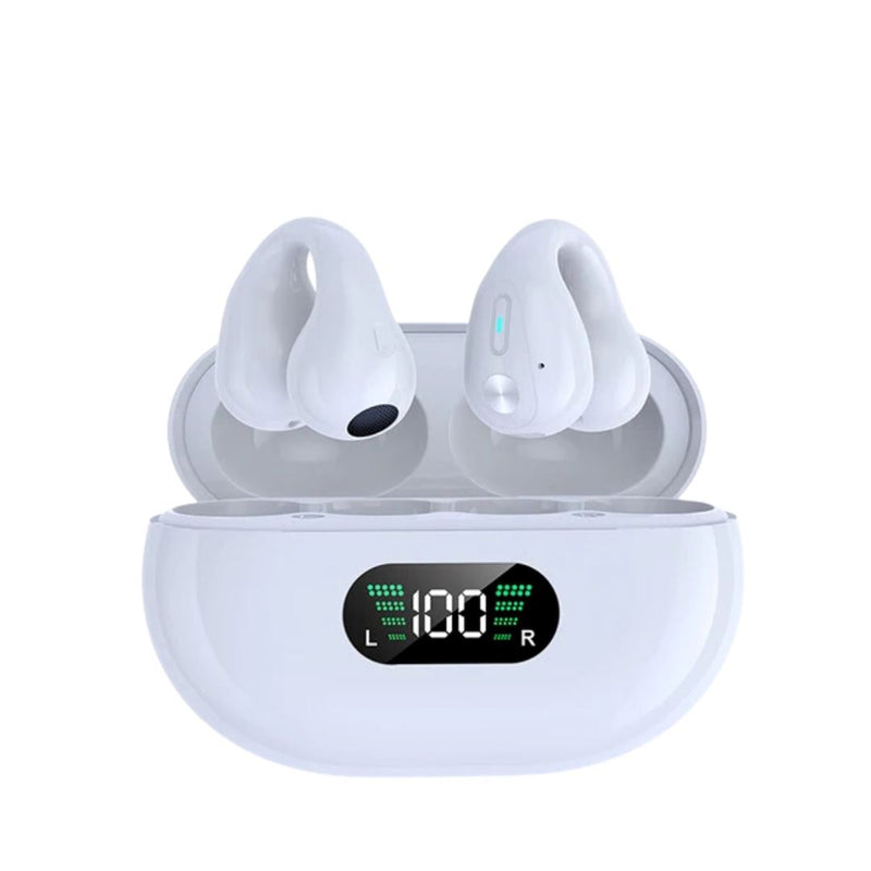 Fone de Ouvido Bluetooth | Fone Sem Fio Curve Fone de Ouvido Bluetooth | Fone Sem Fio Curve | GA Loja Casa Inovare Branco 