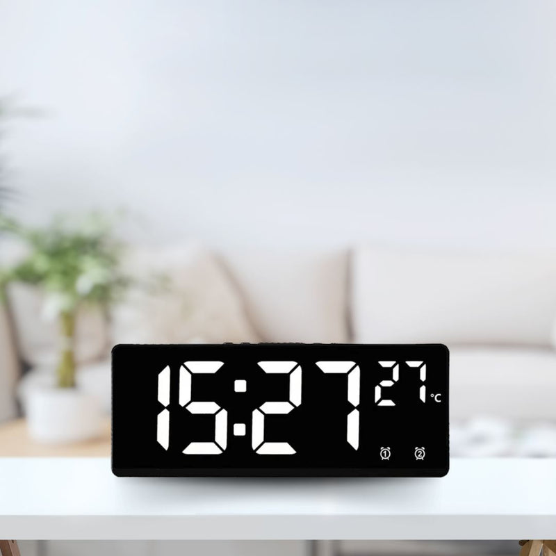 Relógio Digital | Despertador & Temperatura Relógio Digital | Despertador & Temperatura | GA Loja Casa Inovare Branco 