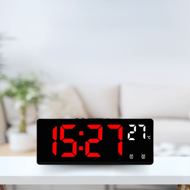 Relógio Digital | Despertador & Temperatura Relógio Digital | Despertador & Temperatura | GA Loja Casa Inovare Vermelho 