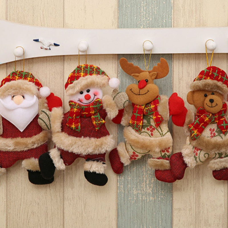 Bonecos de Natal de Pendurar | Decoração de Natal Bonecos de Natal de Pendurar | Decoração de Natal | GA Loja Casa Inovare 