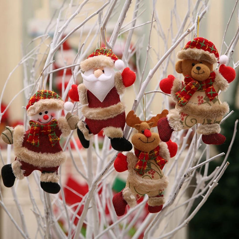 Bonecos de Natal de Pendurar | Decoração de Natal Bonecos de Natal de Pendurar | Decoração de Natal | GA Loja Casa Inovare 