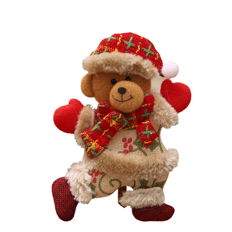Bonecos de Natal de Pendurar | Decoração de Natal Bonecos de Natal de Pendurar | Decoração de Natal | GA Loja Casa Inovare Urso 