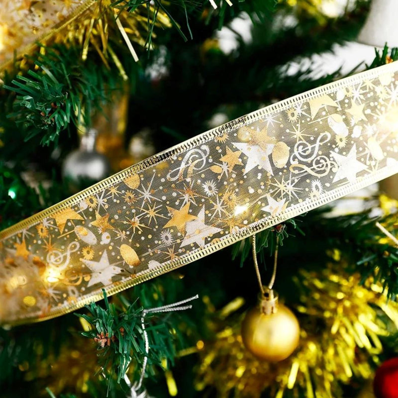 Fita de Natal | Decoração Árvore de Natal Fita de Natal | Decoração Árvore de Natal | GA Loja Casa Inovare 