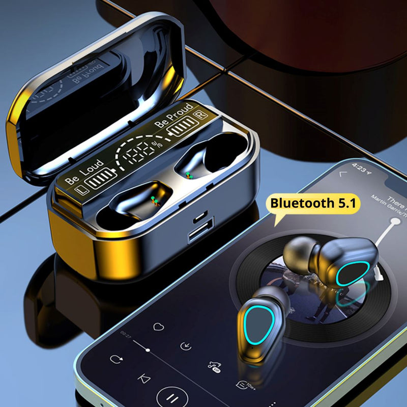 Fone de Ouvido Bluetooth | Fone Sem Fio Fone de Ouvido Bluetooth | Fone Sem Fio | GA Loja Casa Inovare 