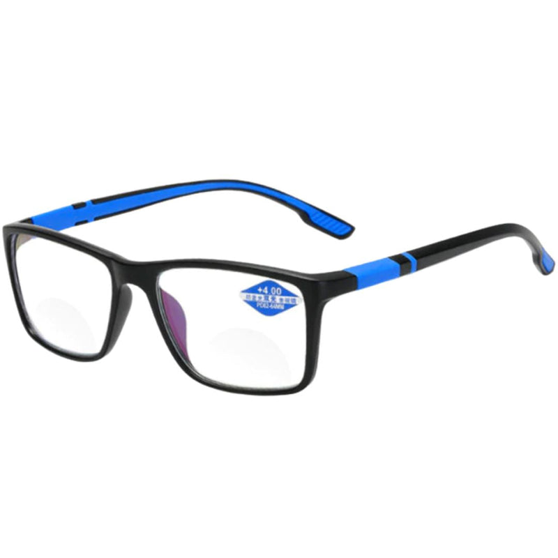 Óculos Inteligente TR90 Vintage Óculos Inteligente TR90 Vintage | GA Loja Casa Inovare +1 Preto com Azul 
