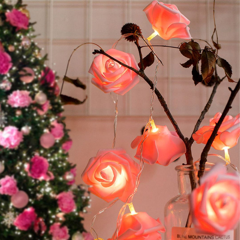 Rosas em Led | Decoração de Natal, Casamento & Casual Rosas em Led | Decoração de Natal, Casamento & Casual | GA Loja Casa Inovare 
