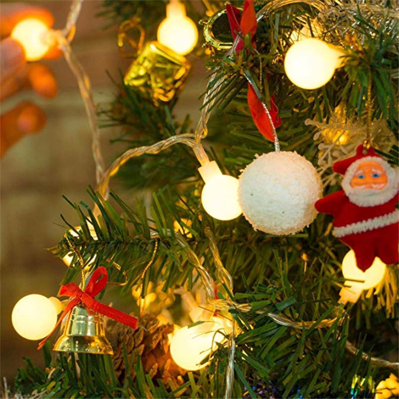 Varal de Luzes Led de Bolinhas | Decoração de Natal & Casual Varal de Luzes Led de Bolinhas | Decoração de Natal & Casual | GA Loja Casa Inovare 