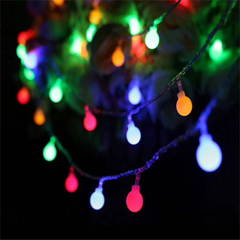 Varal de Luzes Led de Bolinhas | Decoração de Natal & Casual Varal de Luzes Led de Bolinhas | Decoração de Natal & Casual | GA Loja Casa Inovare Colorido - 3 Metros 